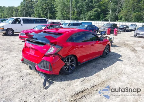 2018 Honda Civic Sport from USA, damaged, VIN SHHFK7G45JU201089